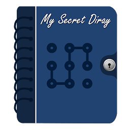 Відарыс значка "My Secret Diary With Lock"