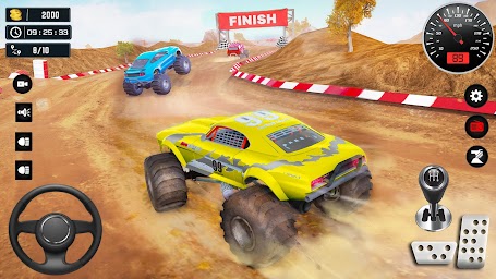 Real Monster Truck Racing Game