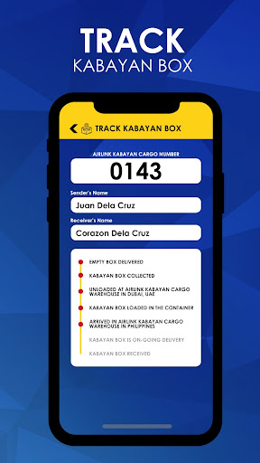 Airlink Kabayan Cargo Screen 2