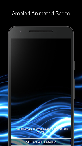Amoled Dark Live Wallpaper Screen 2