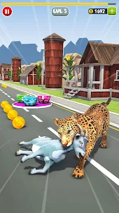Goat Running Games: Fun Race