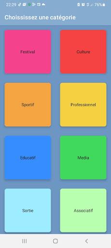 Android application MayEvent (BETA) screenshort