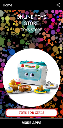 Android application Toy Store App screenshort