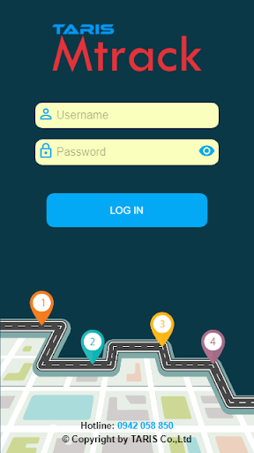 Android application Taris MTrack screenshort