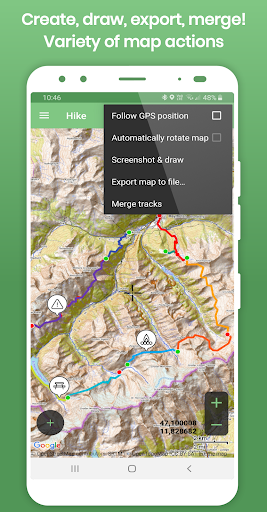 Tracklia: GPX, KML, KMZ & maps - Tools - apps