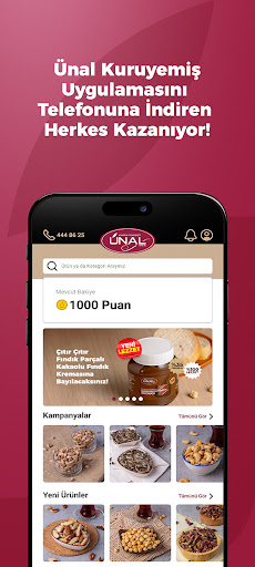Android application Kuruyemişçi Ünal screenshort