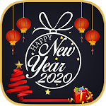 Cover Image of Download New Year 2021Greeting Card Mak  APK