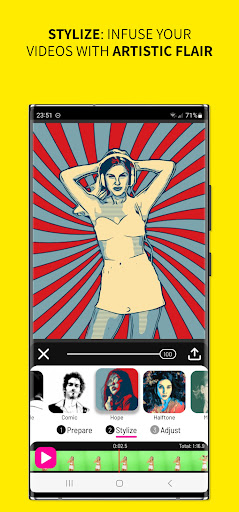 Toonita Video: Pop Art Filters Screenshot