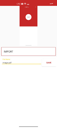 image to PDF converter Screen 3