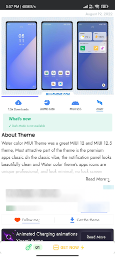 Themes : MIUI Theme Screen 3