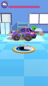 Super Hole-Car Evolution