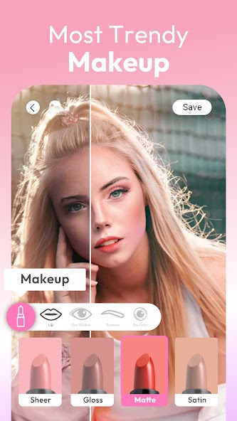 YouCam Makeup - Magic Selfie Makeovers 6.19.1 APK + Мод (Unlimited money) за Android