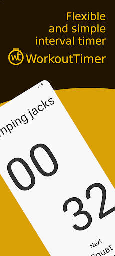 Android application Workout Interval Timer screenshort