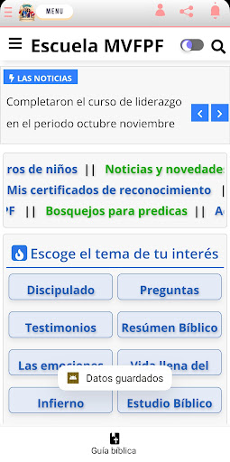 Escuela Bíblica MVFPF Screenshot 2 - AppWisp.com