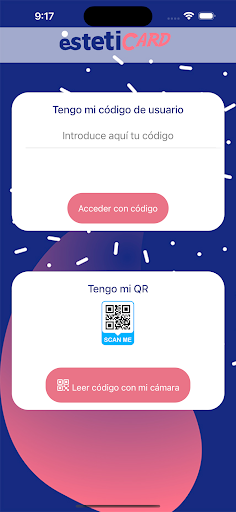 Android application EstetiCARD screenshort