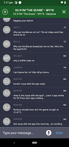 93.9 FM The Score Screen 3