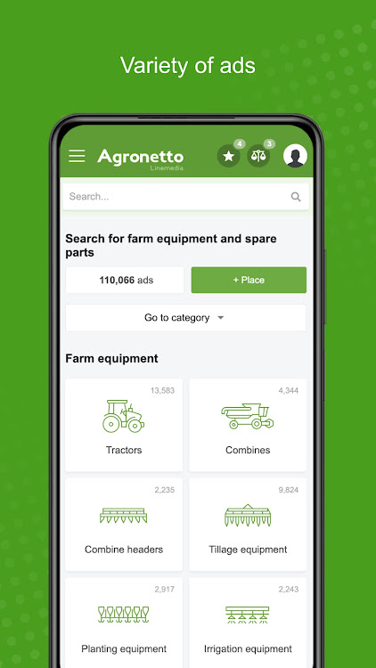 Agronetto. Farm equipment - 1.0.1 - (Android)