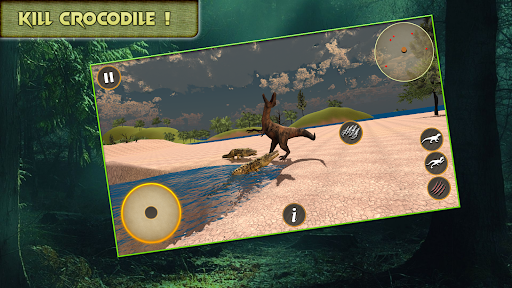 Android application Jurassic Dinosaur Sim Games 3D screenshort