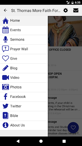 Thomas More Faith Formation Screen 3