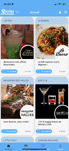 envies LOCALES Screen 2