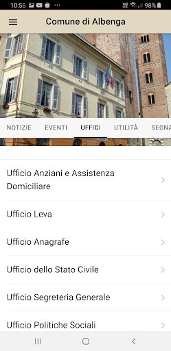 Comune di Albenga Screen 3