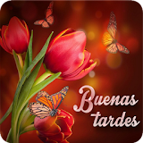 Buenas Tardes con Flores icon