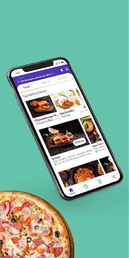 Quick Eats - Food & Groceries Screen 2