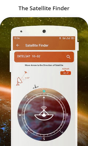 Satellite Finder: Dish Locator Screen 2