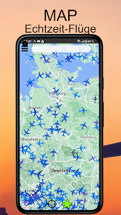 Luftverkehr - Flugradar Screenshot