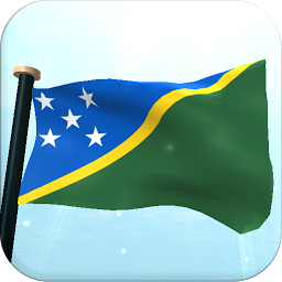រូប​តំណាង Solomon Islands Flag 3D