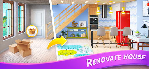 Merge Design: Home Makeover - Puzzle - games