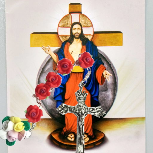 Terço Santas Chagas de Jesus logo