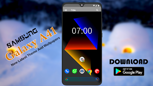 Android application Samsung A46 Launcher & Themes screenshort