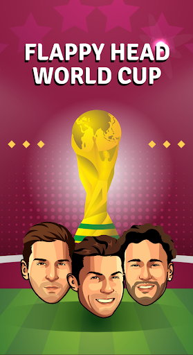 Android application Flappy Head World Cup screenshort