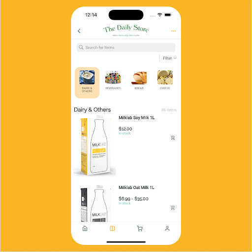 The Daily Store Screen 3