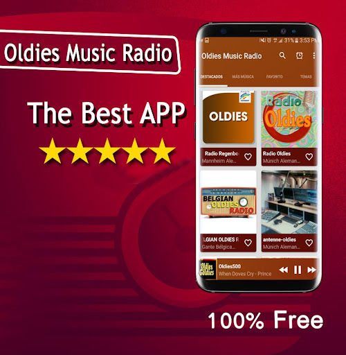 50s 60s 70s Oldies Music Radio Screen 3