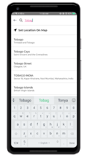 Android application PinkCab Passenger screenshort
