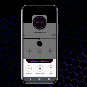 Screenshot 10 Sonidos Musica Romantica android