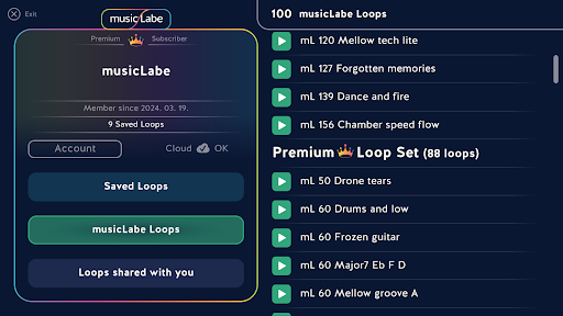 musicLabe: make music freely Screen 2