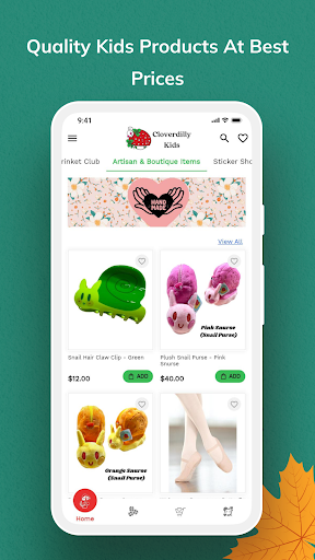 Cloverdilly Kids Screen 2
