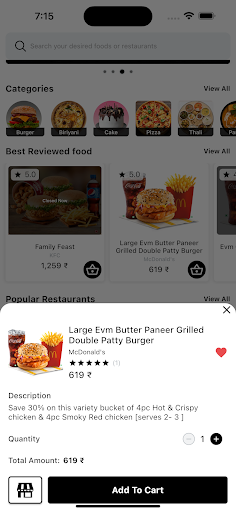 Swaginos - Food Ordering App