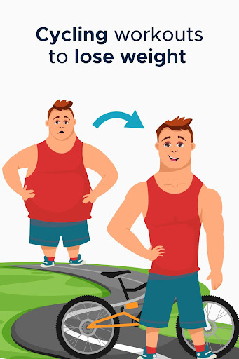 Screenshot of Cycling apps for weight loss
