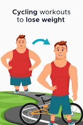 Cycling apps for weight loss - Screenshot Image