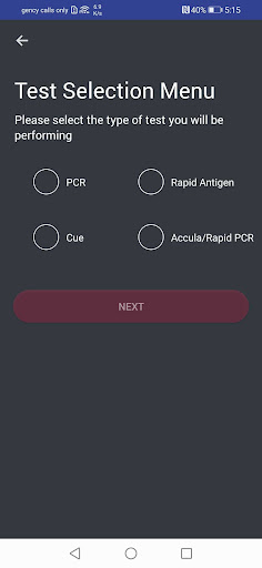 SafeCamp MD Screen 2