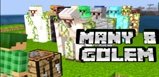 Many B Golem Mod For Minecraft Pe On Windows Pc Download Free 7 1 Com Trebol Sama Manybgolem