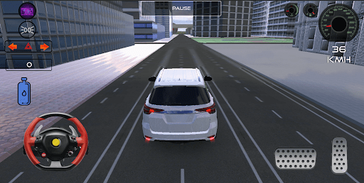 Android application Toyota Fortuner Drive Car Game screenshort
