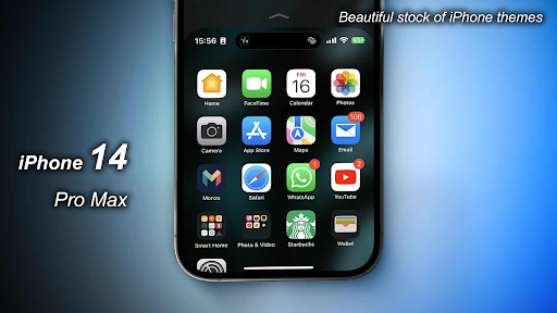 iPhone 14 Pro Max Launcher Screen 2