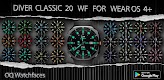 screenshot of Diver Classic 20 Wear OS 5+