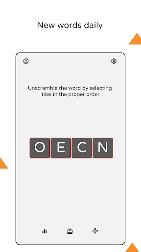 Android application Word Flip screenshort