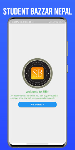 Android application Students Bazzar Nepal screenshort